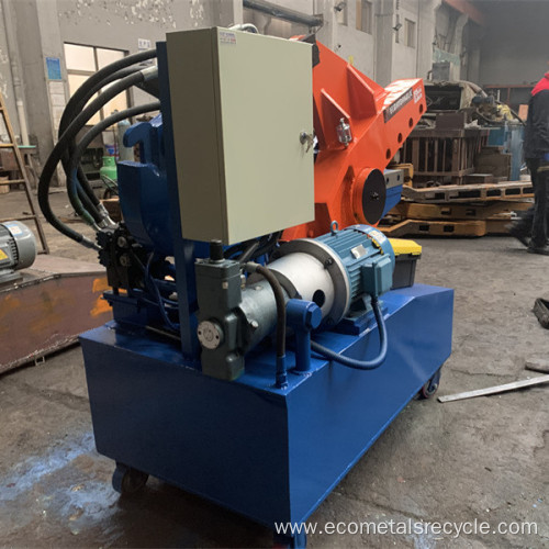 Integrated Alligator Scrap Metal Pipe Tube Cutting Machine